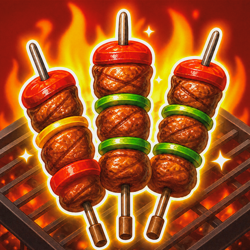 Sizzle Sort BBQ Icon